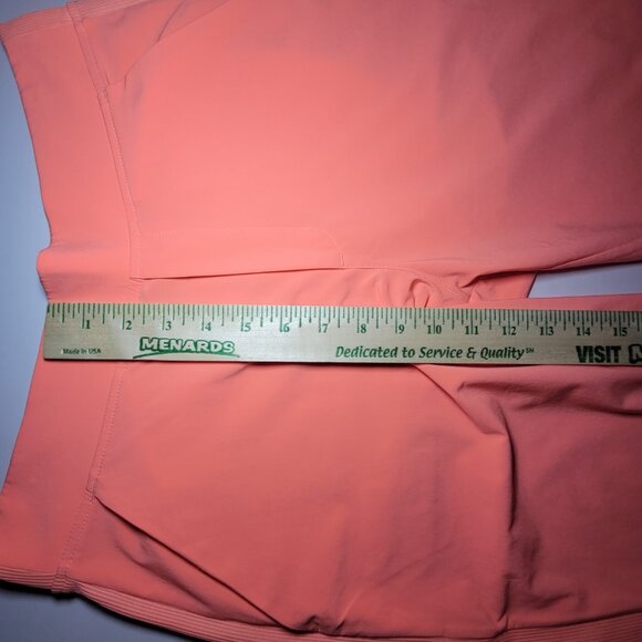 Athleta Womens Orange Brooklyn Mid Rise Ankle Pants Size 8 - Picture 12 of 14